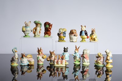 Lot 236 - Seventeen assorted Beswick Beatrix Potter Figures