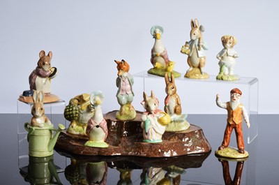 Lot 237 - Twelve assorted Beswick Beatrix Potter Figures