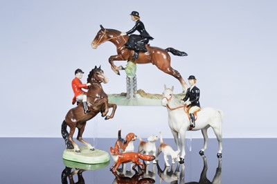 Lot 244 - A collection of Beswick hunting figures