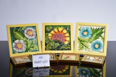 Lot 286 - Decorative ceramic tiles