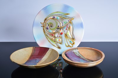 Lot 300 - Three Studio pottery items
