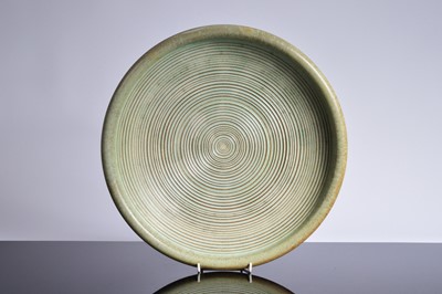 Lot 305 - A c1960s large ceramic charger