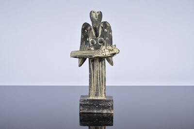 Lot 308 - John Maltby 1936 - 2020 stoneware 'Angel and Bouquet'