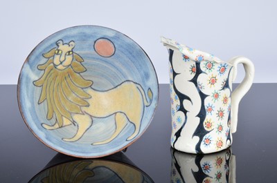 Lot 320 - Tessa Fuchs 1936 - 2012, earthenware footed bowl