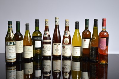 Lot 331 - A collection of eleven bottles of white wine and others