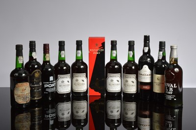 Lot 332 - A collection of eleven bottles of Port