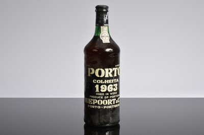 Lot 337 - One bottle of Niepoort 1963 Colheita Port