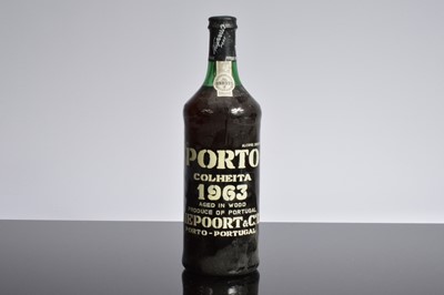 Lot 338 - One bottle of Niepoort 1963 Colheita Port