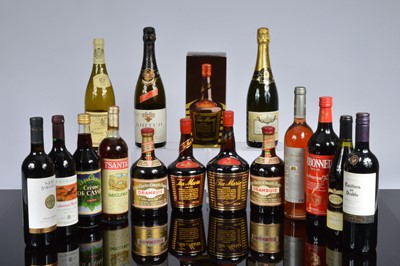 Lot 347 - A collection of mixed wines and spirits