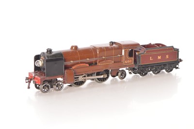 Lot 10 - Hornby 0 Gauge E320 Loco & Tender LMS maroon 'Royal Scot'