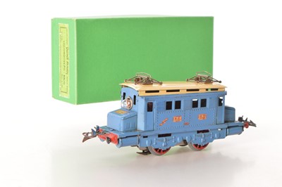 Lot 36 - French Hornby 0 Gauge 0-4-0 Steeple cab PO style Locomotive