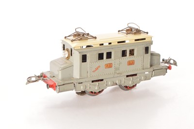 Lot 37 - French Hornby 0 Gauge 0-4-0 Steeple cab PO style Locomotive
