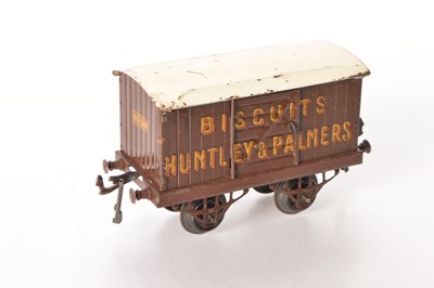 Lot 39 - French Hornby 0 Gauge Private owner van 'Huntley and Palmers'
