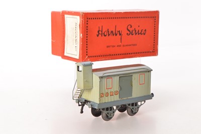 Lot 40 - French Hornby 0 Gauge Nord Brake van