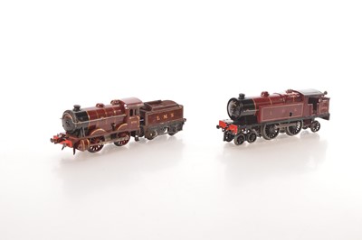 Lot 52 - Hornby 0 Gauge pair of LMS Clockwork Locomotives (2)