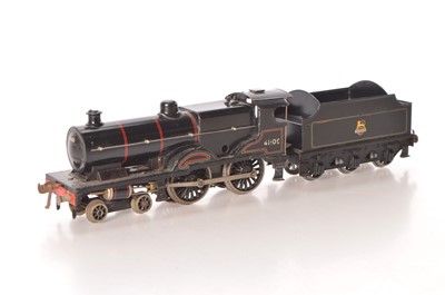 Lot 86 - Bassett-Lowke 0 Gauge 4-4-0 Loco & Tender BR black Compound
