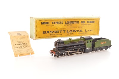 Lot 88 - Bassett-Lowke 0 Gauge 4-4-0 Loco & Tender LNER 'Enterprise'