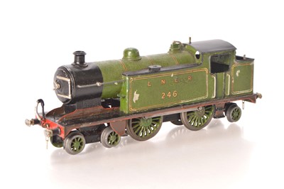 Lot 100 - Leeds (LMC) or similar 0 Gauge 4-4-2 Tank loco LNER lined green