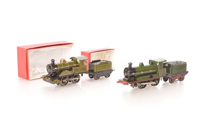 Lot 107 - Bing/Marklin 0 Gauge pair of Clockwork Locomotives (2)