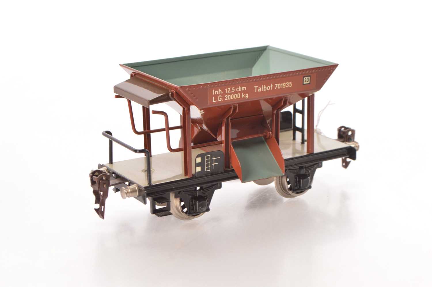 Lot 117 - Hehr Marklin Replica O Gauge Ref: 17670 Talbot Hopper Wagon