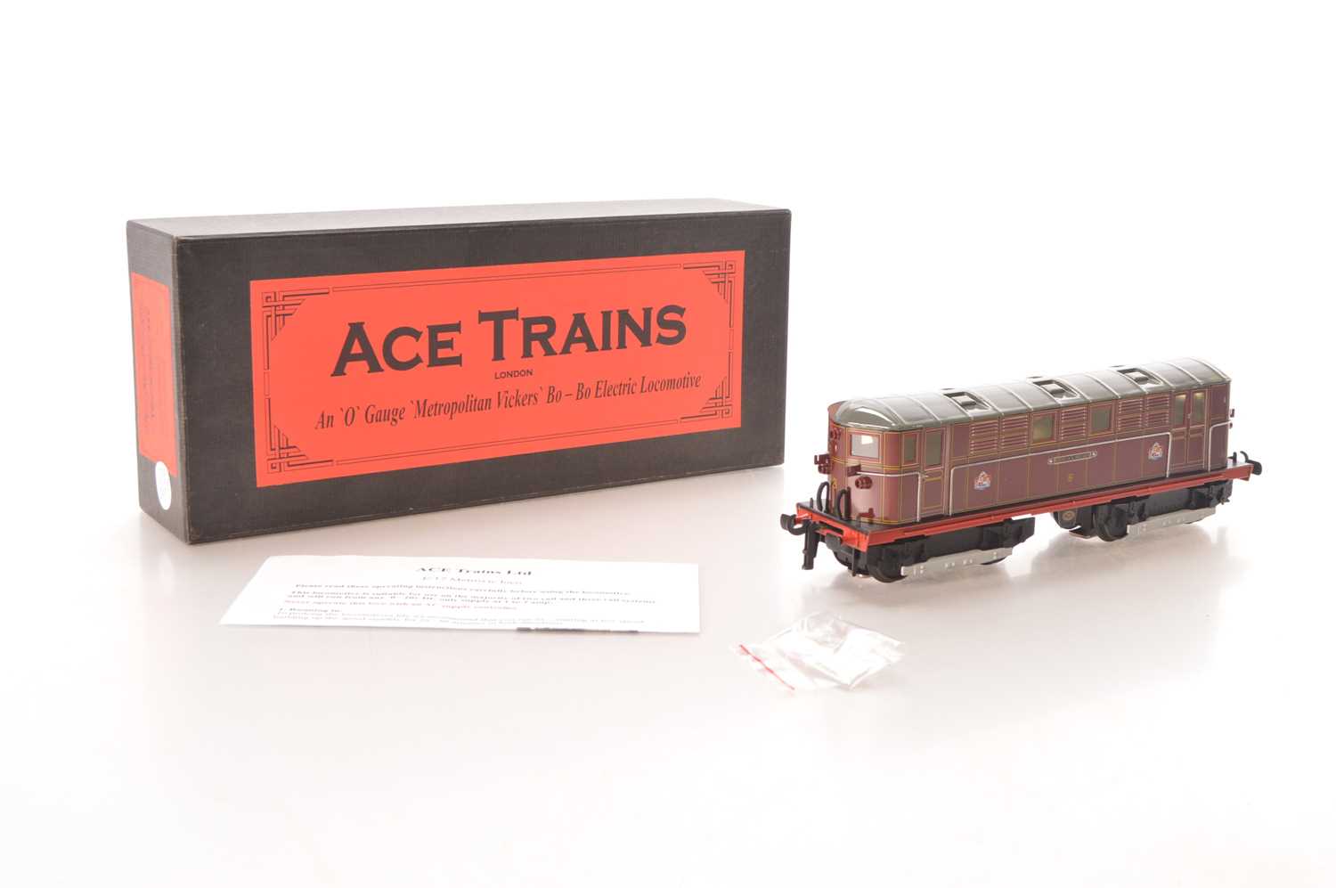 Lot 156 - Ace Trains 0 Gauge Modern issue E/17 Bo-Bo Metropolitan Locomotive 'Sherlock Holmes'