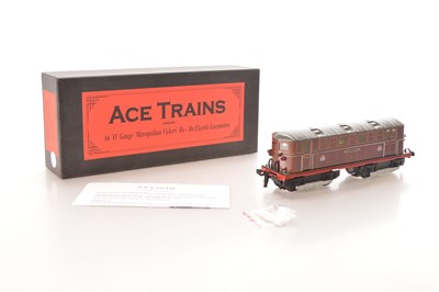 Lot 156 - Ace Trains 0 Gauge Modern issue E/17 Bo-Bo Metropolitan Locomotive 'Sherlock Holmes'