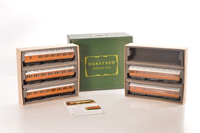 Lot 162 - Darstaed 0 Gauge Modern issue 5-car LNER clerestory roof Passenger coaches