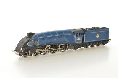 Lot 193 - DJH 0 Gauge Finescale Limited edition Ref: K307C Kit built 4-6-2 Loco & Tender BR blue Streamlined A4 class 'Sir Nigel Gresley'