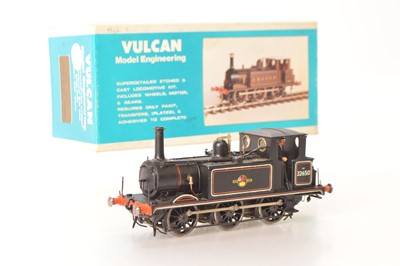 Lot 198 - Vulcan Model Engineering 0 Gauge Kit built Ref: VLK/7/4 0-6-0 BR black Terrier Tank Locomotive