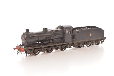 Lot 205 - Unknown make Kit built 0 Gauge 0-6-0 BR plain black class Q