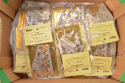 Lot 210 - Way0H 0 Gauge coach bogie kits (15)