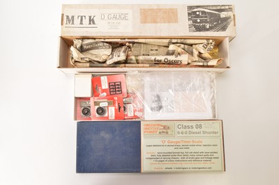 Lot 212 - MTK/Modern motive Power 0 Gauge pair of Diesel Locomotive Kits (2)