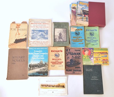 Lot 229 - O Gauge and Related Manufacturers Mainly Pre War Catalogues and Ephemera (Qty)