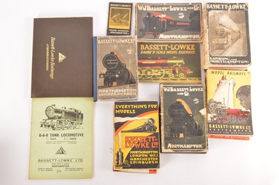 Lot 230 - Bassett-Lowke Pre War and Later Catalogues and Other Volumes (Qty)