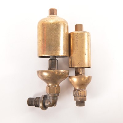 Lot 246 - Two Brass Steam Whistles (2)