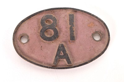 Lot 251 - original Old Oak Common Shed Plate 81 A