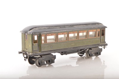 Lot 259 - Marklin Gauge 1 Continental outline 34 cm 1st/2nd passenger coach