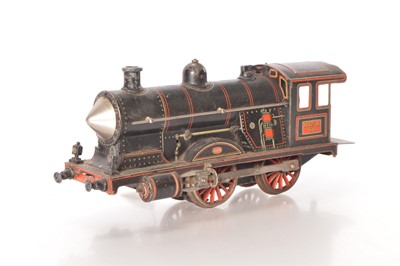 Lot 263 - Carette Gauge 1 Continental outline 0-4-0 Loco (Note Loco Only) Tinprinted