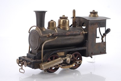Lot 279 - Marklin Gauge 1 0-4-0 Loco (note Loco only), live Steam