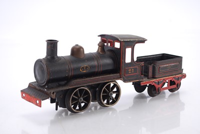 Lot 280 - Marklin Gauge 1 0-4-0 Loco & Tender