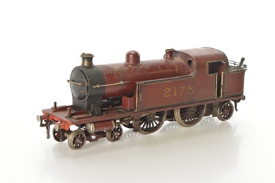 Lot 297 - Bing Gauge 1 4-4-2 Midland lined maroon 'tilbury Tank' Loco