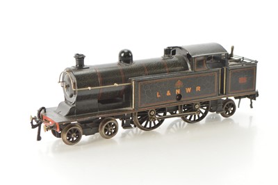 Lot 300 - Bing Gauge 1 4-4-2 L&NWR lined Black 'Precursor' type Tank Loco