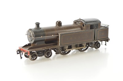 Lot 301 - Bing Gauge 1 4-4-2 LB&SCR lined umber 'Atlantic' Tank Loco