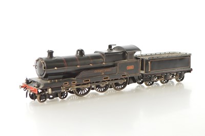 Lot 306 - Bing Gauge 1 4-6-0 Loco & Tender LNWR lined black 'Sir Gilbert Claughton'