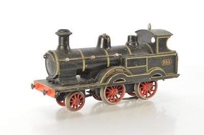 Lot 323 - Marklin Gauge 1 2-4-0 Loco (note Loco only) LNWR black 'Charles Dickens', Circa 1905