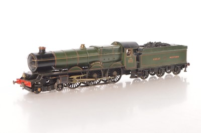 Lot 330 - Unknown make Gauge 1 4-6-0 Loco & Tender GWR lined green King class 'King George v'