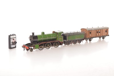 Lot 332 - Bing Gauge 1 2-6-0 Loco & Tender GNR lined Green class K1 Mogul (2)