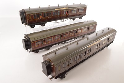 Lot 337 - Bing Gauge 1 group of GWR 1921 series Passenger coaches (3)
