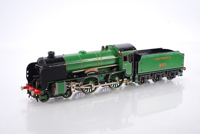 Lot 358 - Aster Gauge 1 Kit built 4-4-0 Loco & Tender SR Schools class 'WINCHESTER'