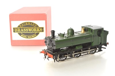 Lot 363 - San Cheng (China) Gauge 1 Modern issue 0-6-0 GWR green class 57xx Pannier Tank Loco